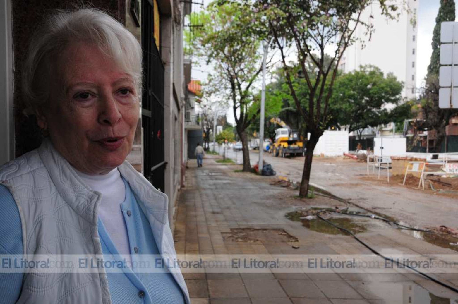 Irma Maglianesi vecina de bulevar casi Urquiza.