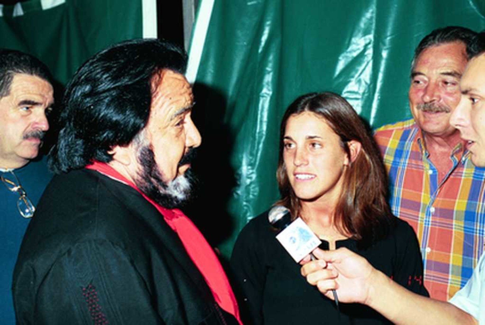 Con Soledad Pastorutti en el Festival del Pescador de 2001