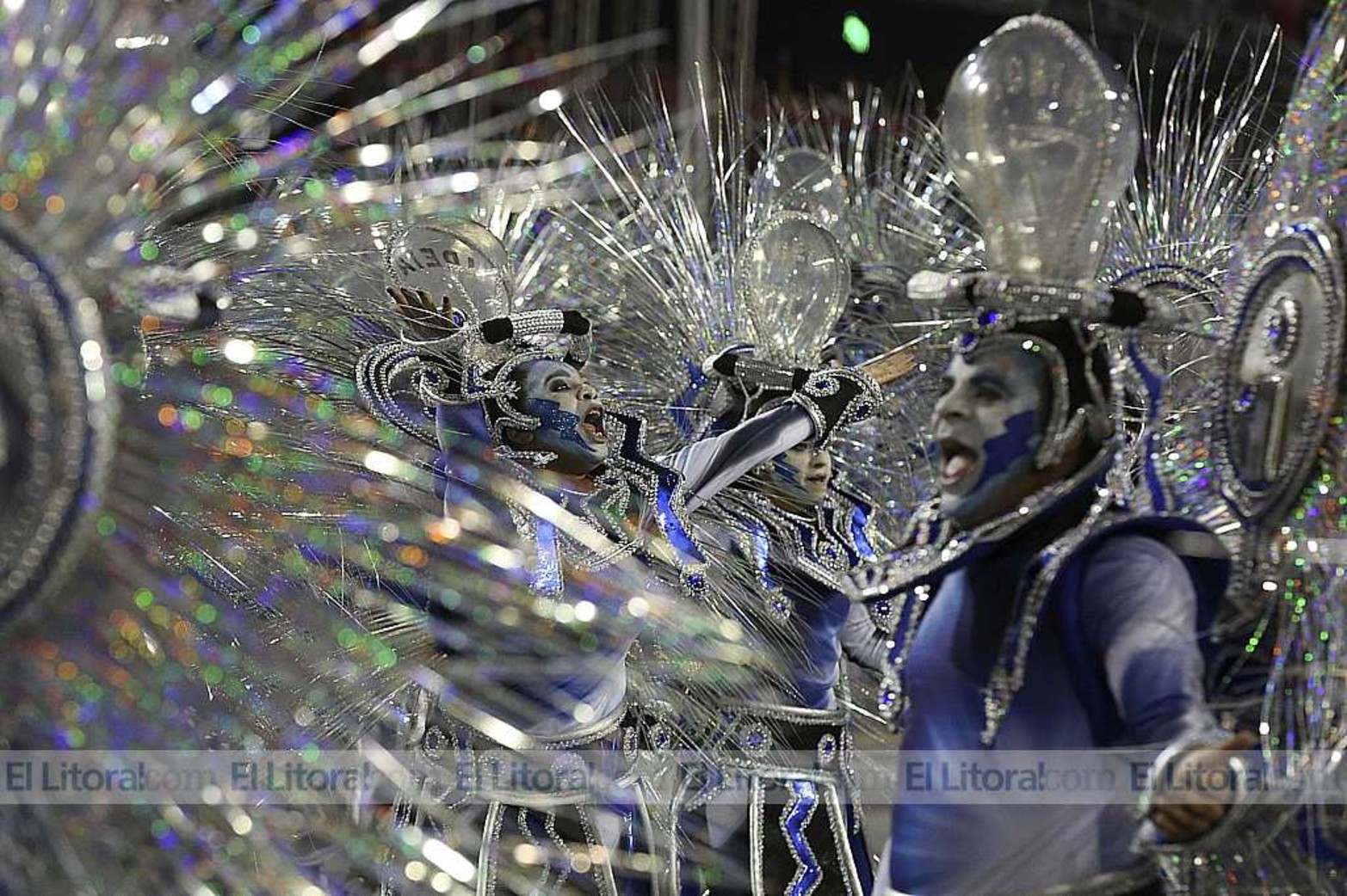 La fiesta en el sambódromo de San Pablo