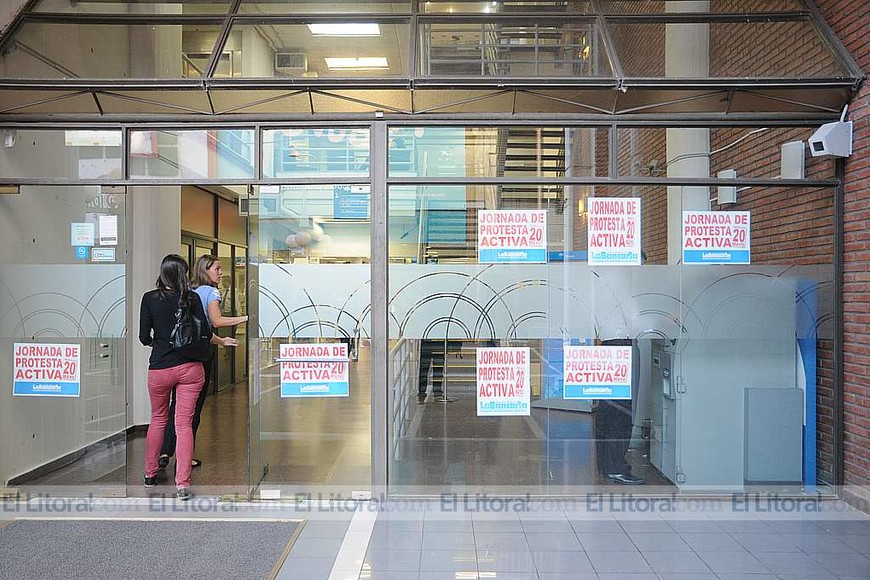Jornada de protesta activa de La Bancaria