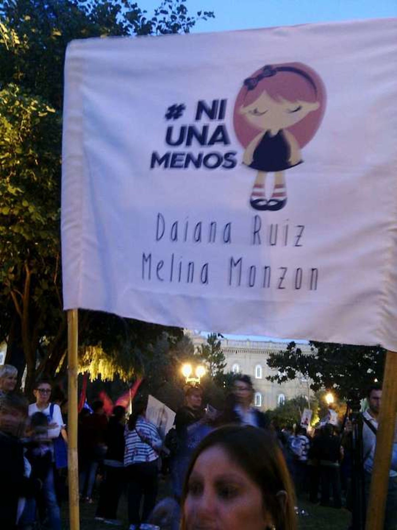 Marcha en la ciudad de Santa Fe.