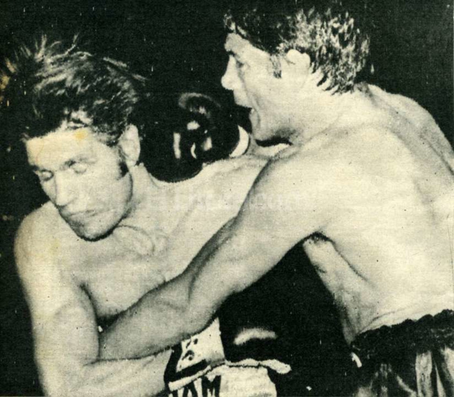 Imágenes de la pelea