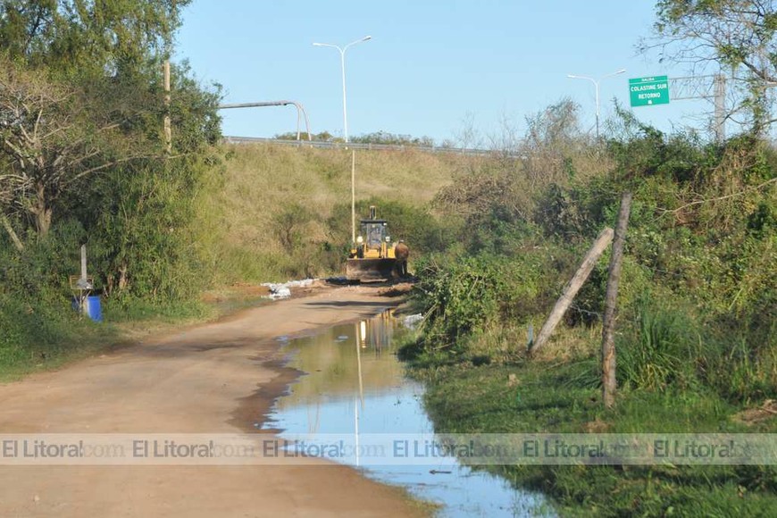 Colastiné Sur al borde de quedar aislado en el Caza y Pesca