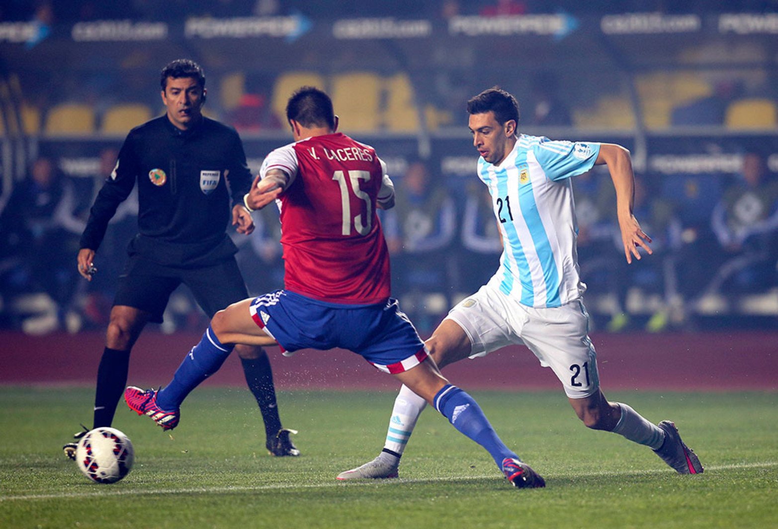 Pastore, una de las figuras de Argentina.