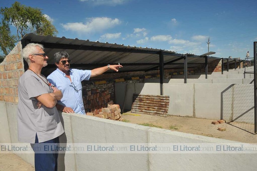 Avanzan las obras del nuevo refugio de perros en Sauce Viejo