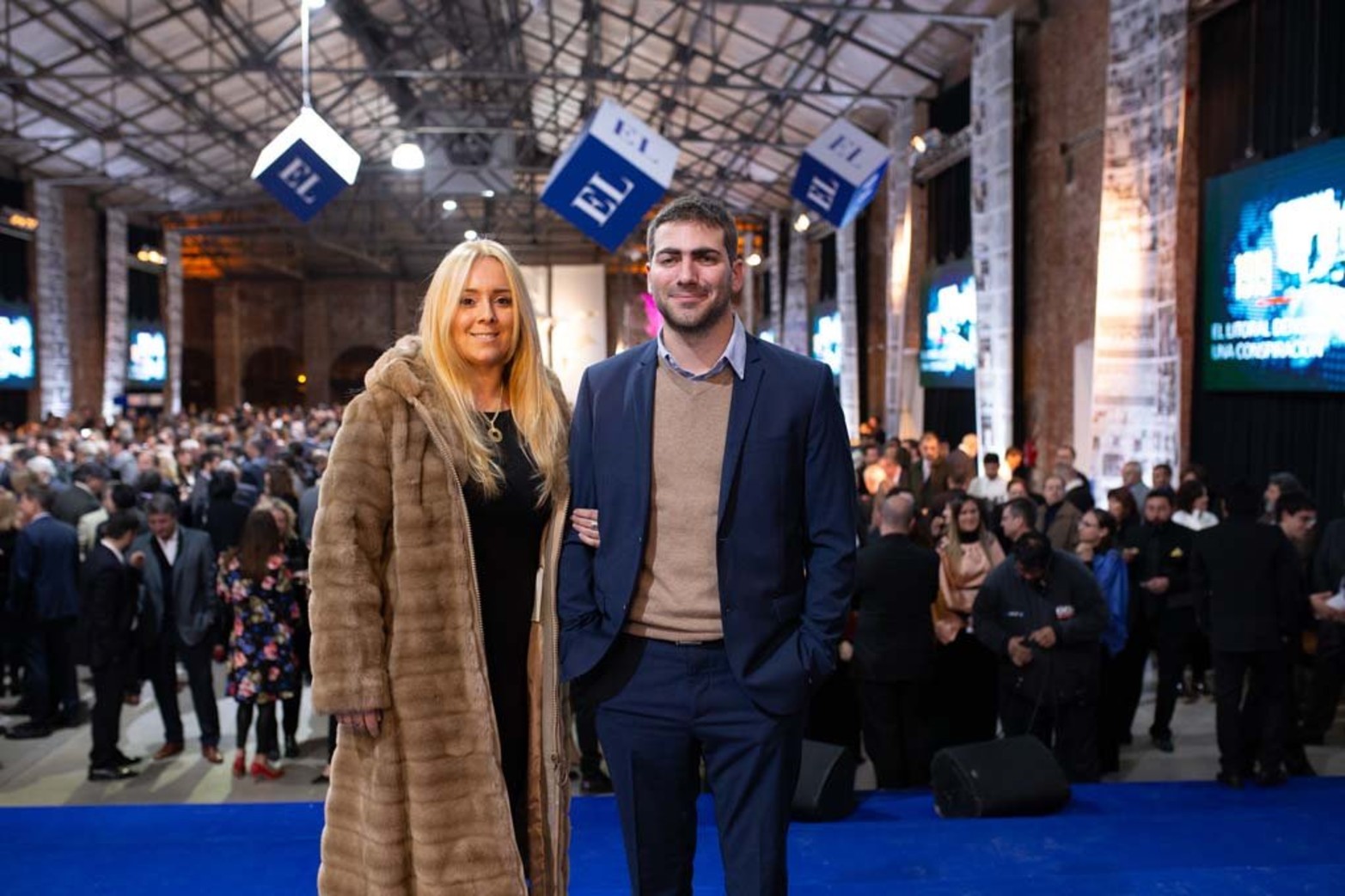 Desire Beker y Pablo Riz.