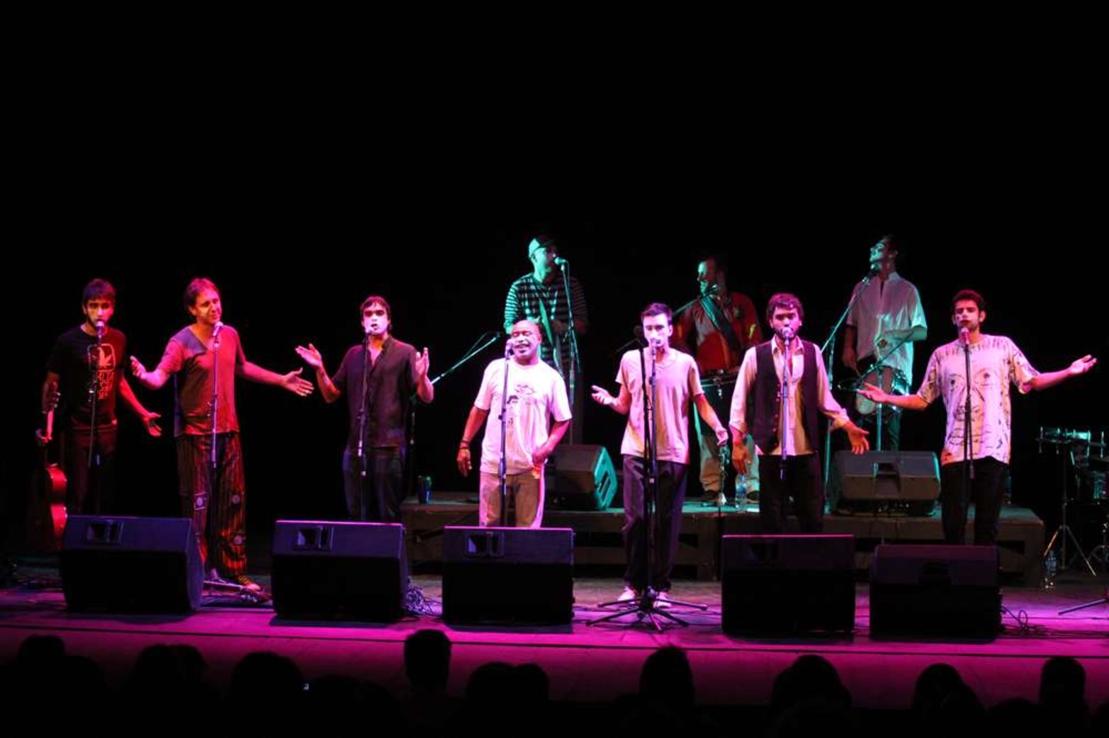 La banda uruguaya se presentó en Santa Fe