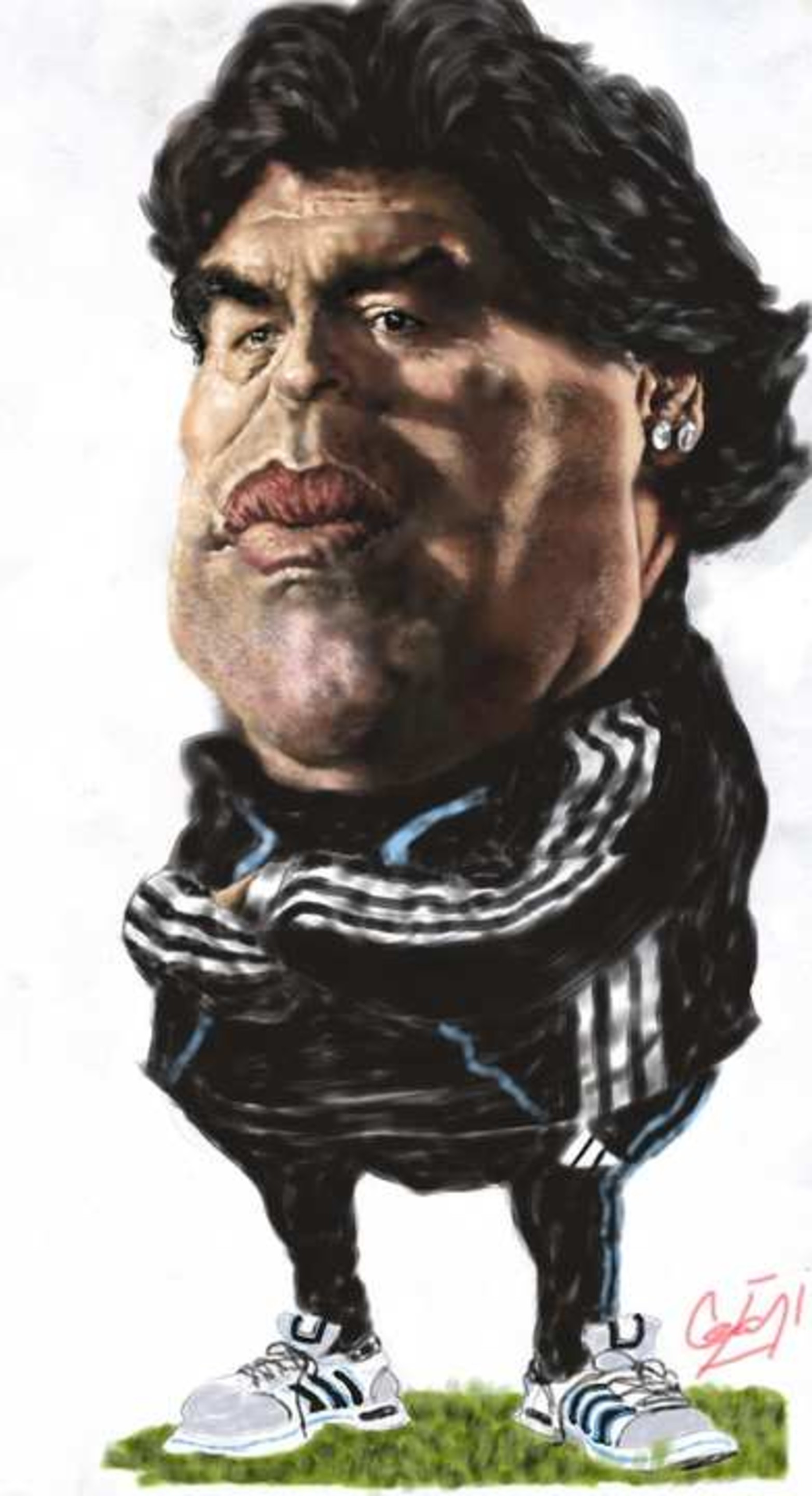 Diego Armando Maradona.