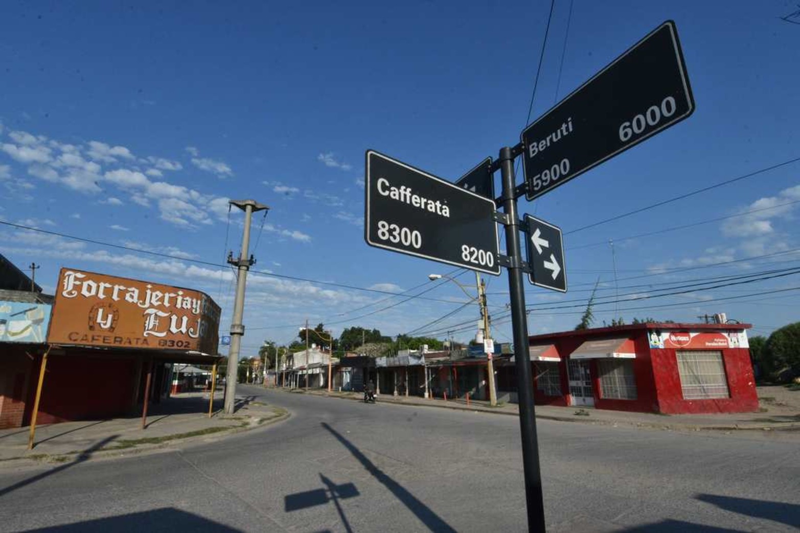 La Gran China....El Centro Comercial del Norte también dejó estas desolada foto.
