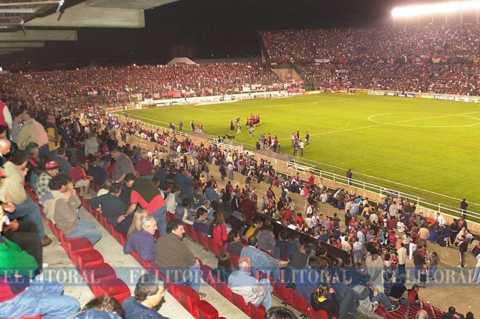 Colón recibió a Boca en la Copa Sudamericana 2003.