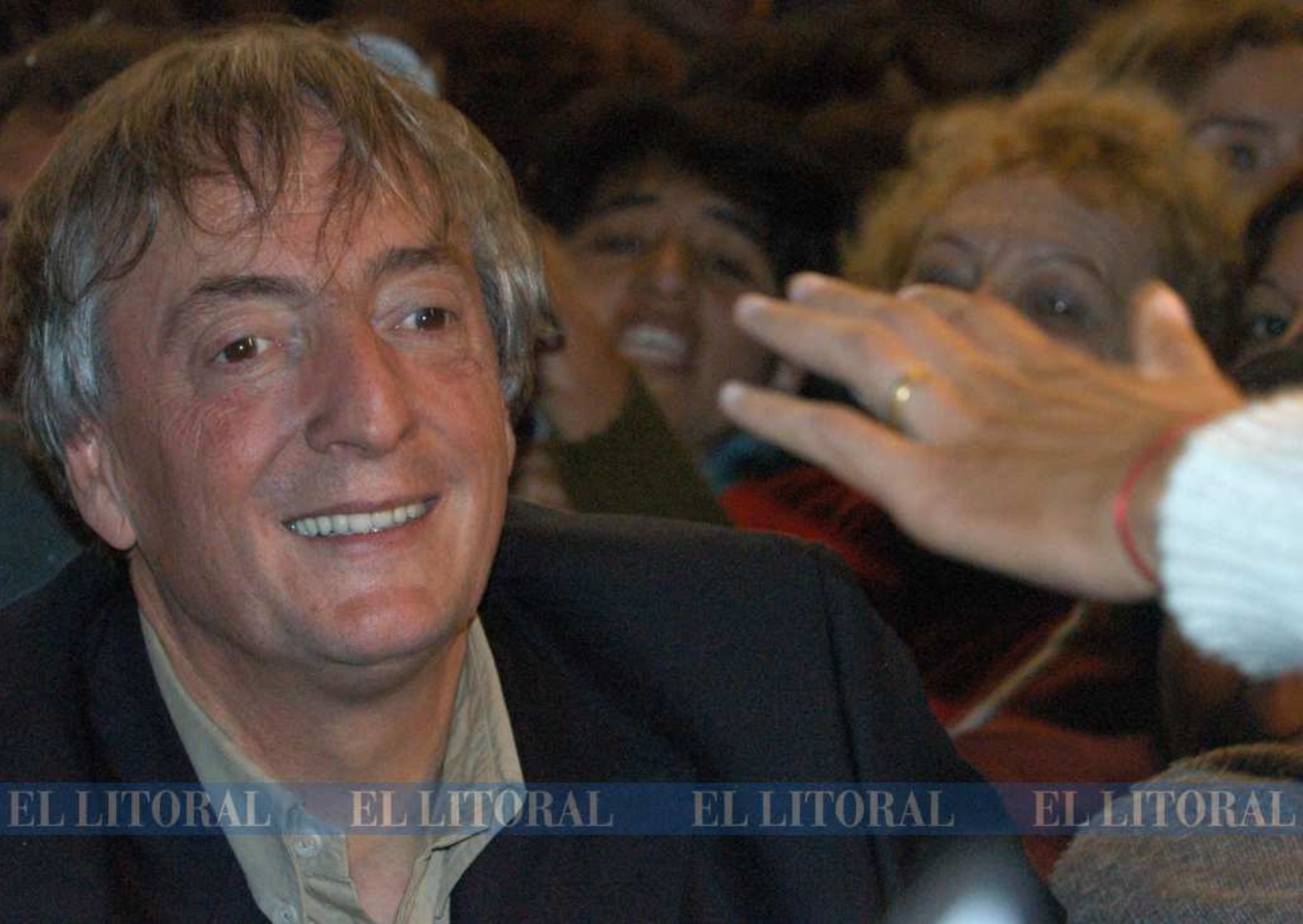 10 de junio de 2005, en su visita a la UTN Santa Fe.