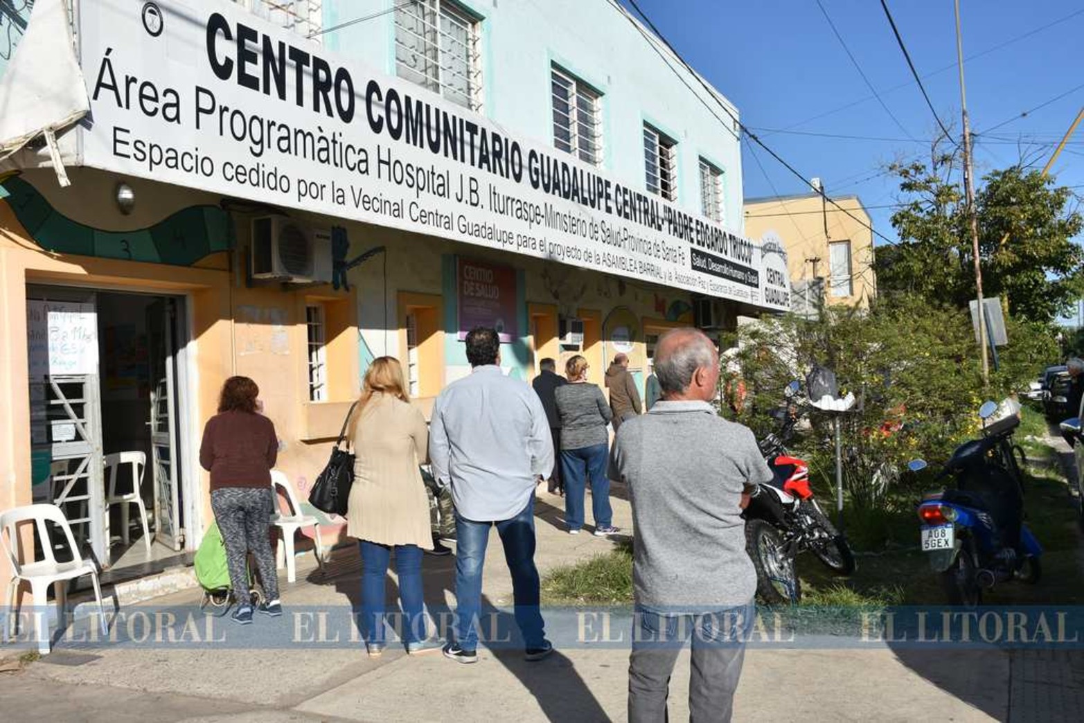 Vecinal Guadalupe. Vacunan a jubilados y pacientes de riesgo