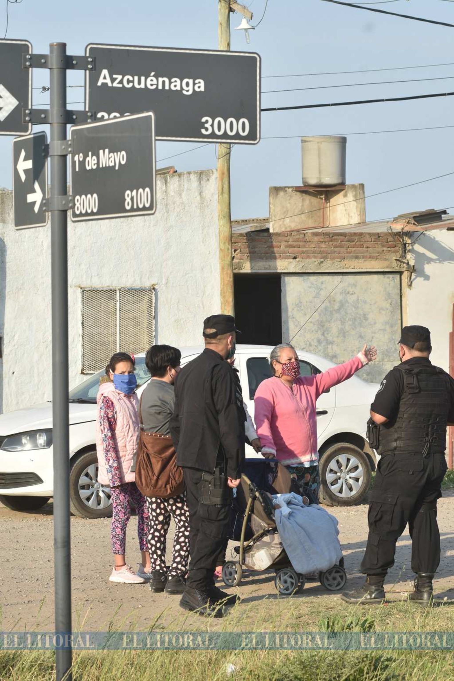 En febrero comenzó el asentamiento en tres manzanas. Una pudo ser desalojada los primeros días. Las otras en el día de hoy.