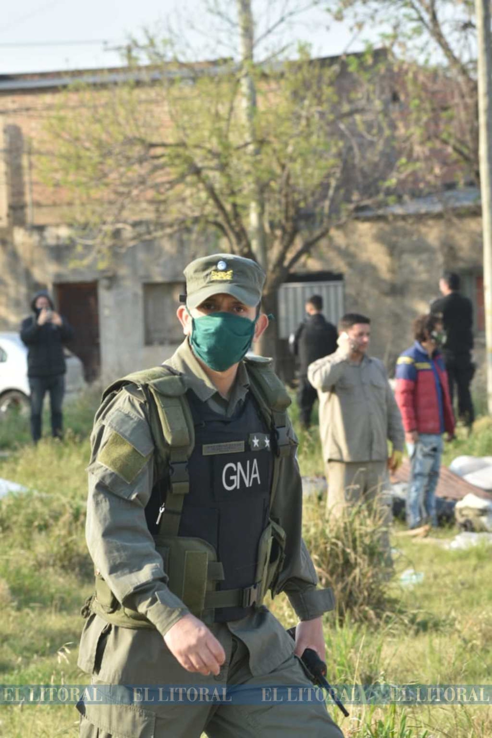 En febrero comenzó el asentamiento en tres manzanas. Una pudo ser desalojada los primeros días. Las otras en el día de hoy.