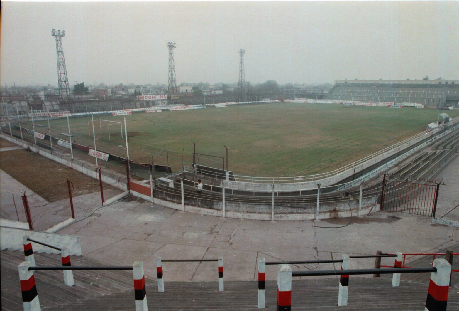 Junio de 1995. Así estaba la cancha.