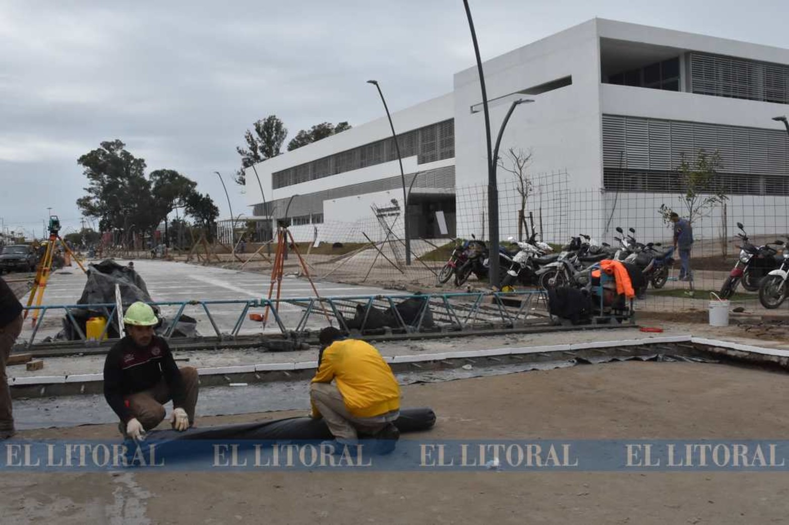 Miércoles 8 de mayo de 2019. La calle de acceso por Berutti