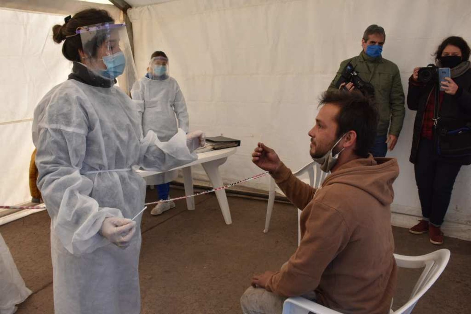Mercado de Productores y Abastecedores de Frutas, Verduras y Hortalizas de Santa Fe lleva adelante un estricto protócolo. Lleva 127 días sin un caso de coronavirus.
