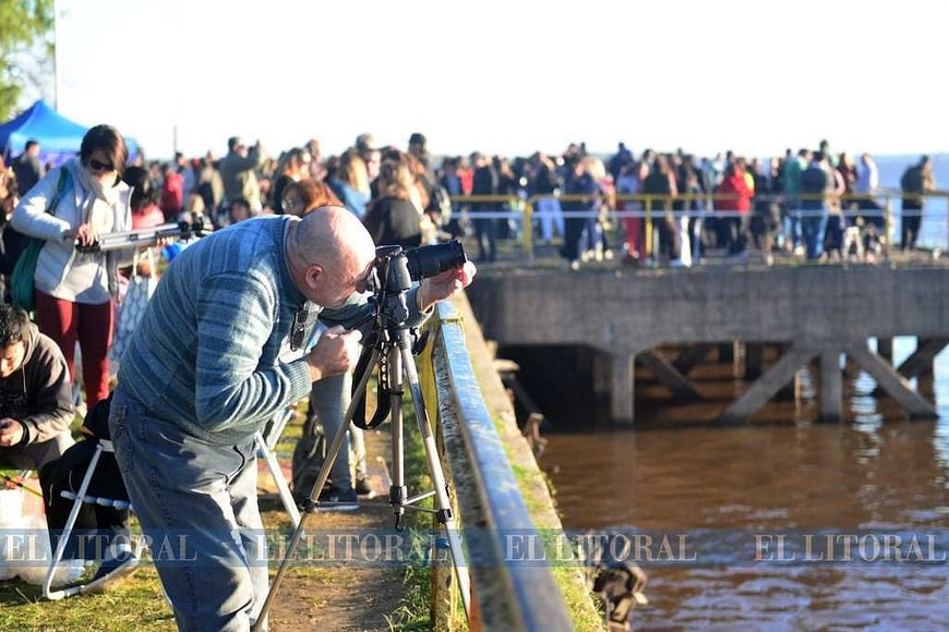El eclipse, en Paraná