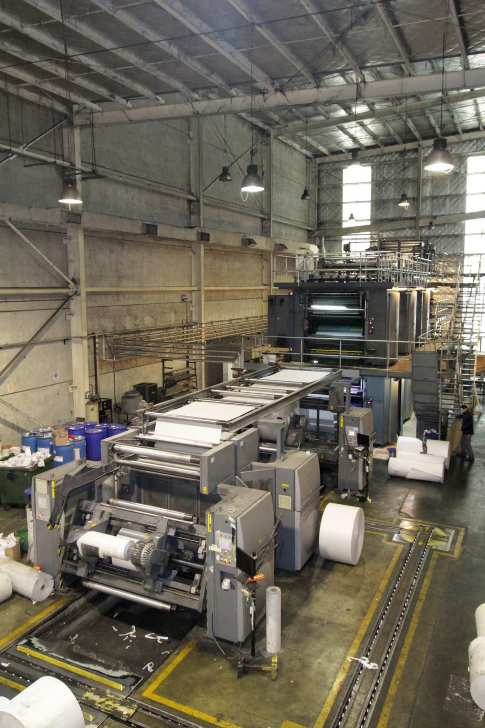 Imagen descriptiva de la rotativa.