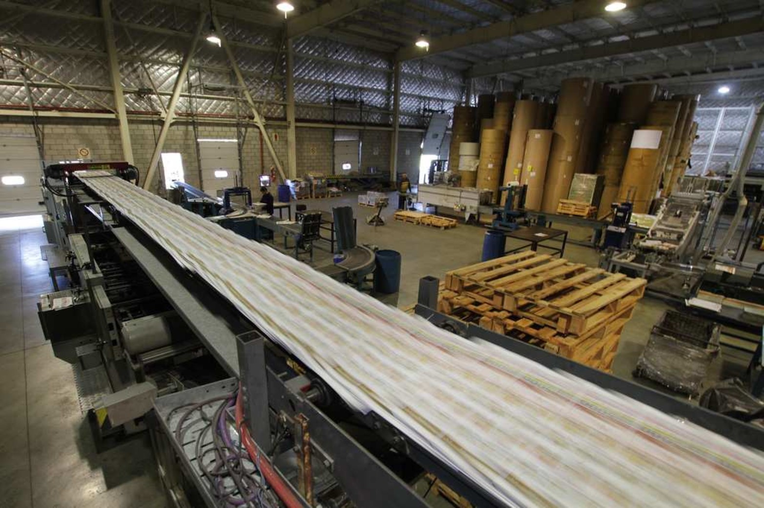 Impresiones salen por la noria.