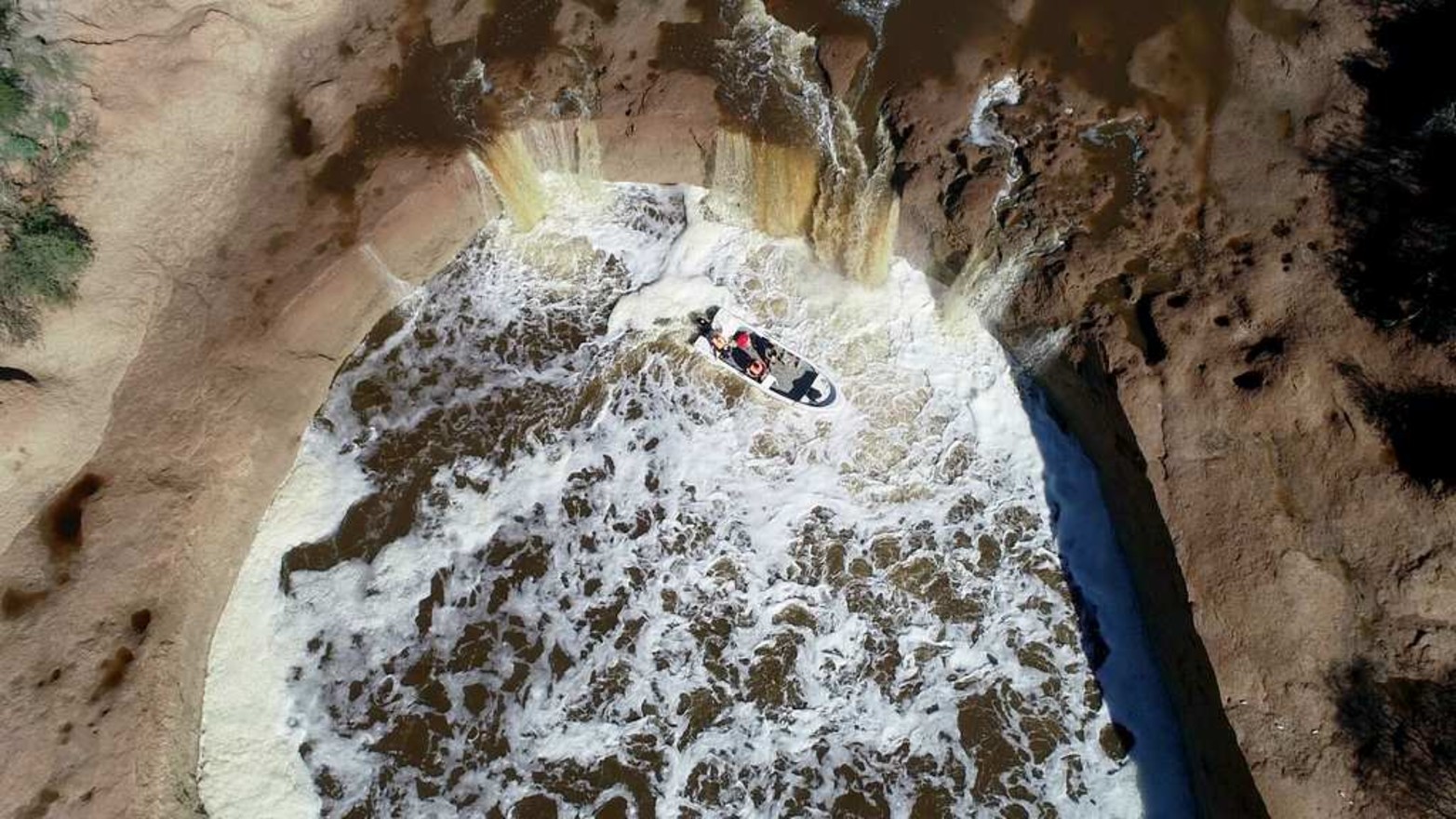 La pesca. Otra de las cualidades que tiene el rústico lugar.