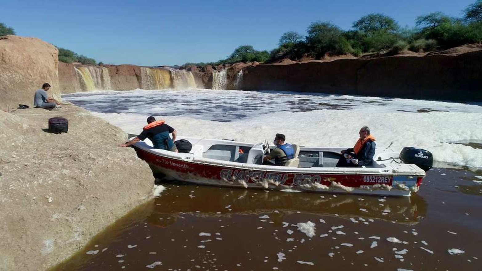 El equipo de diario El Litoral y el cable CyD recorrió la zona con referentes del lugar.