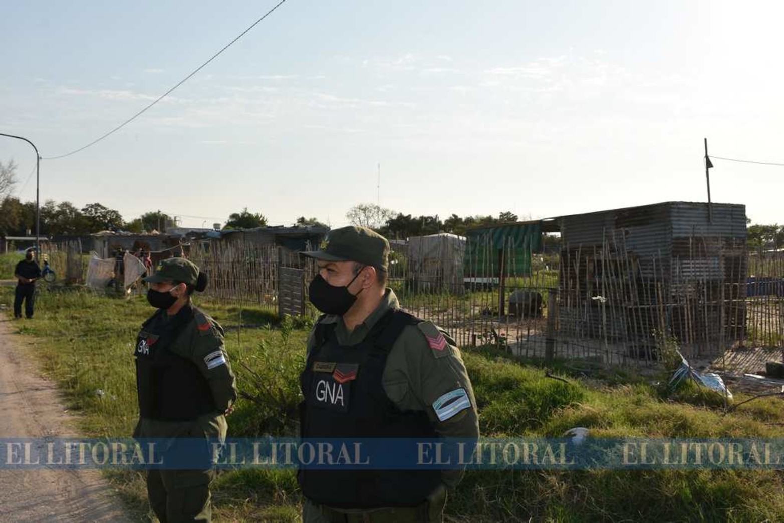 En febrero comenzó el asentamiento en tres manzanas. Una pudo ser desalojada los primeros días. Las otras en el día de hoy.