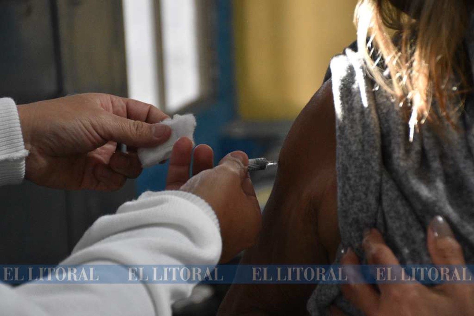 Vecinal Guadalupe. Vacunan a jubilados y pacientes de riesgo