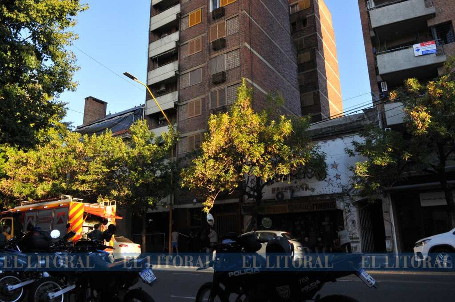 Incendio en un edificio de calle Suipacha con consecuencias fatales para su octogenaria ocupante .