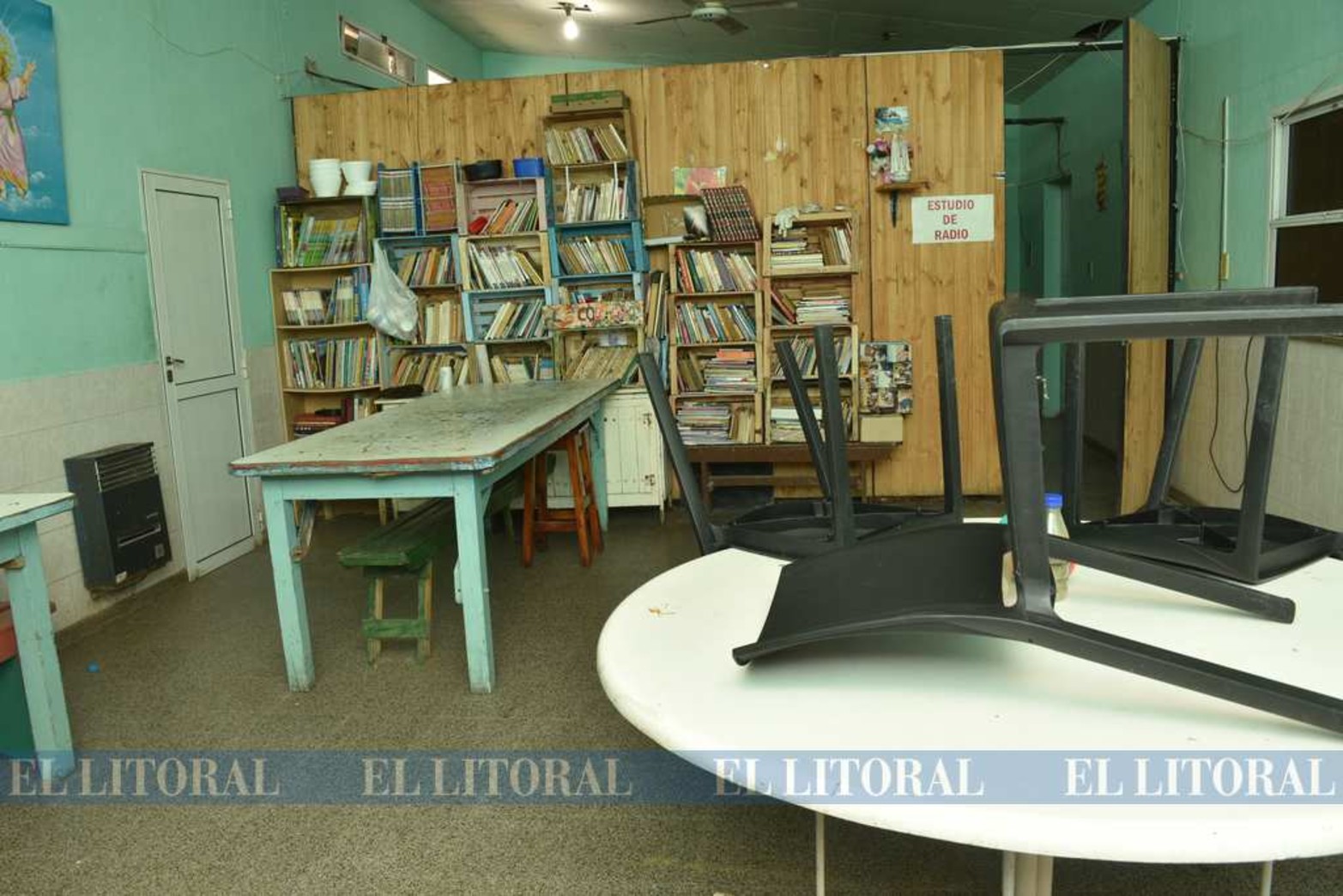 Unas 70 familias (320 personas) estiman que asisten al Hogar María Auxiliadora.