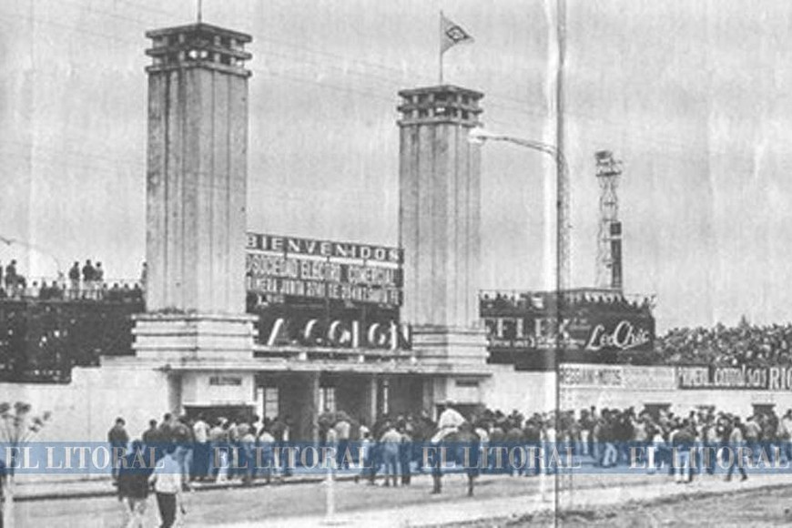Imágenes históricas de la cancha de Colón