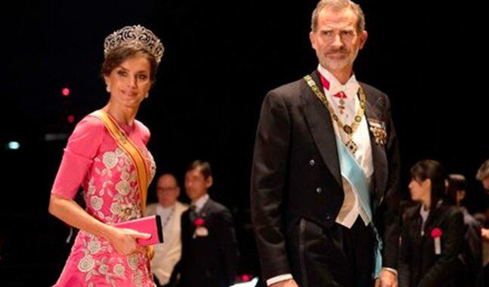 Felipe y Letizia de España, invitados