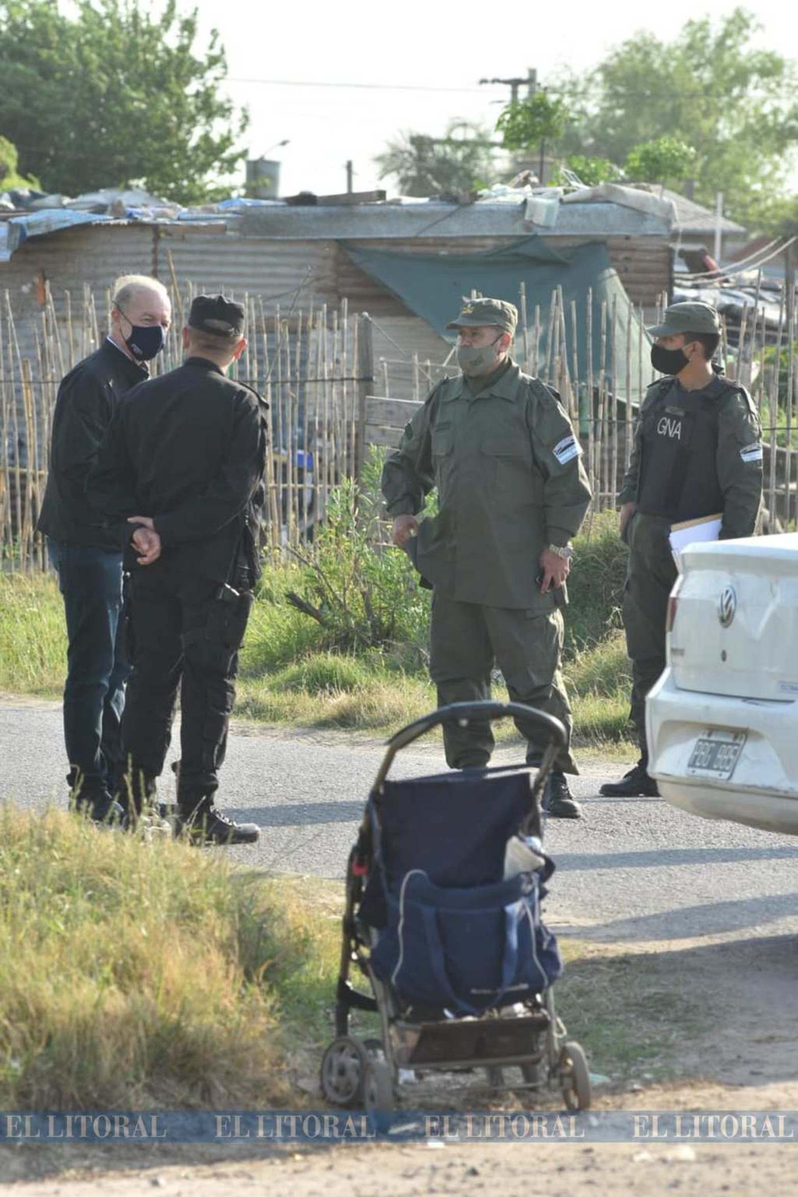 En febrero comenzó el asentamiento en tres manzanas. Una pudo ser desalojada los primeros días. Las otras en el día de hoy.