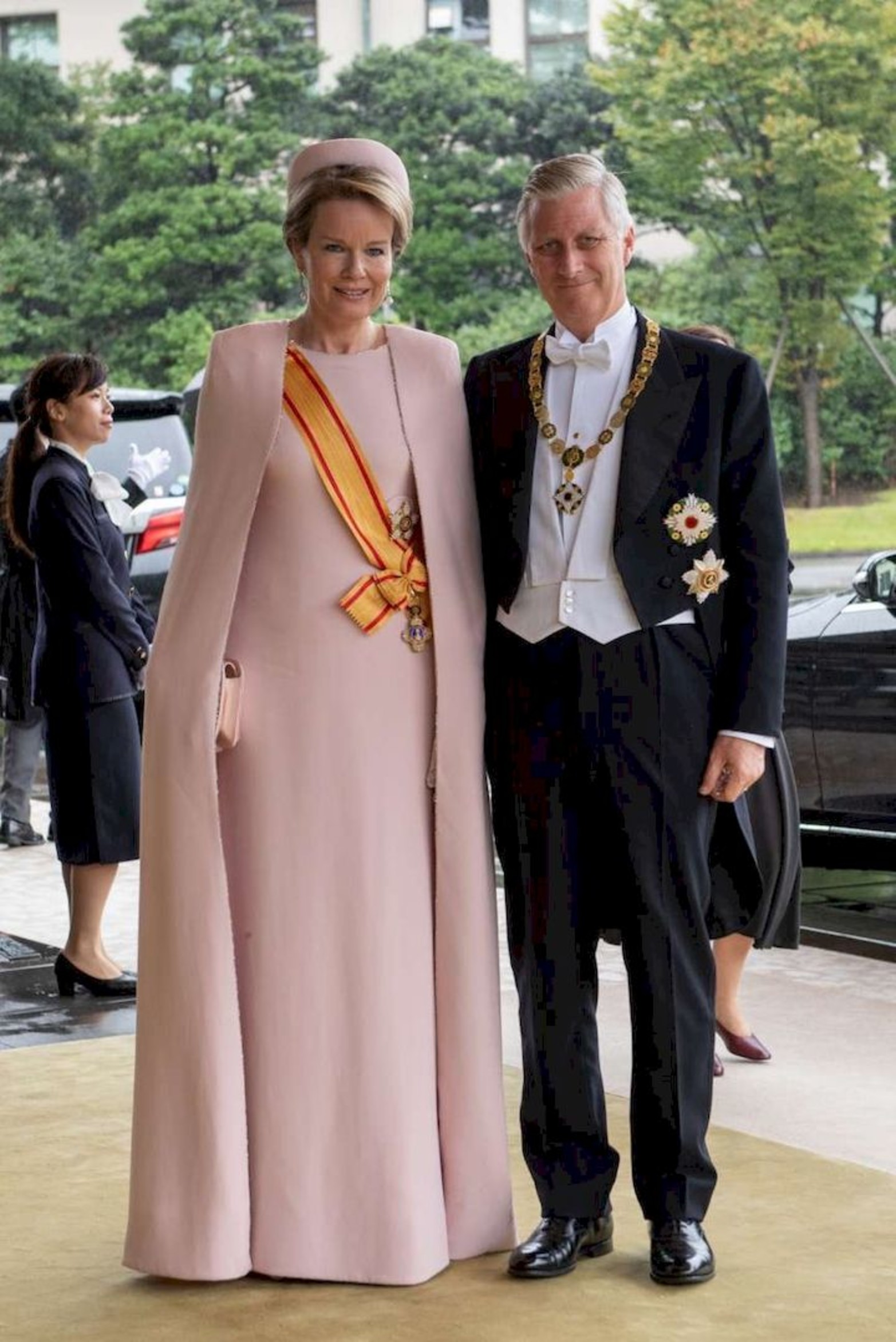 Felipe y Matilde de Bélgica, invitados