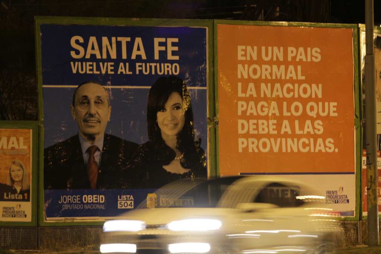 Año 2013. Un país normal. Campaña a diputados nacionales.