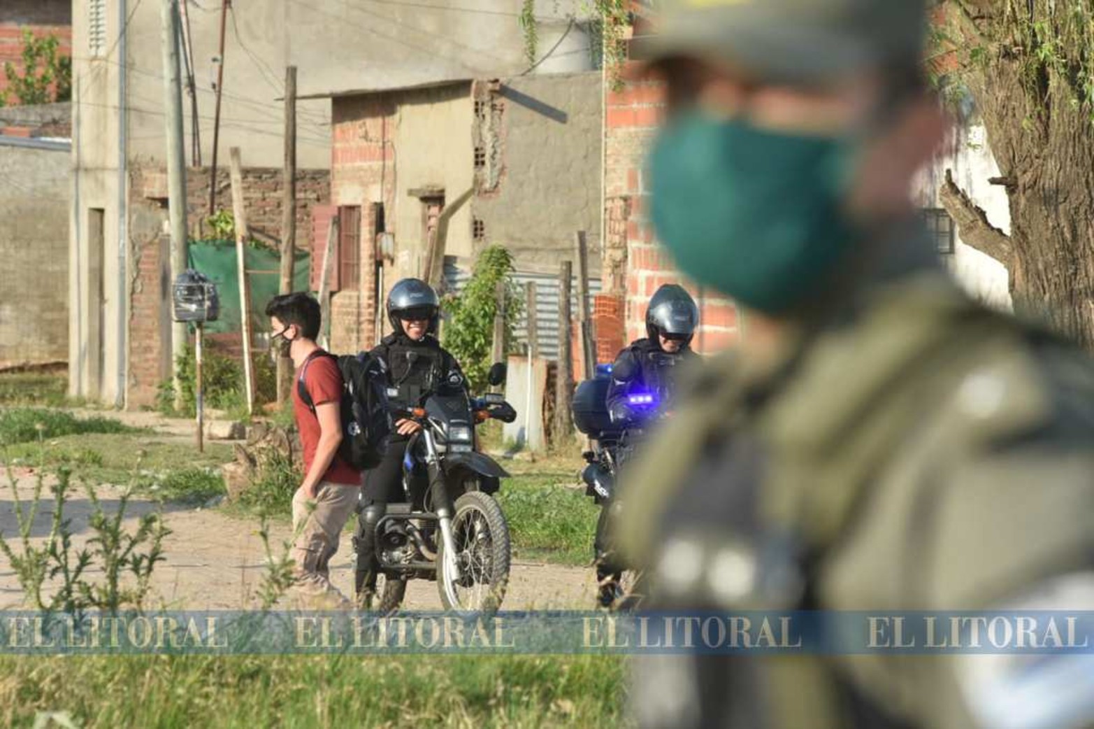 En febrero comenzó el asentamiento en tres manzanas. Una pudo ser desalojada los primeros días. Las otras en el día de hoy.