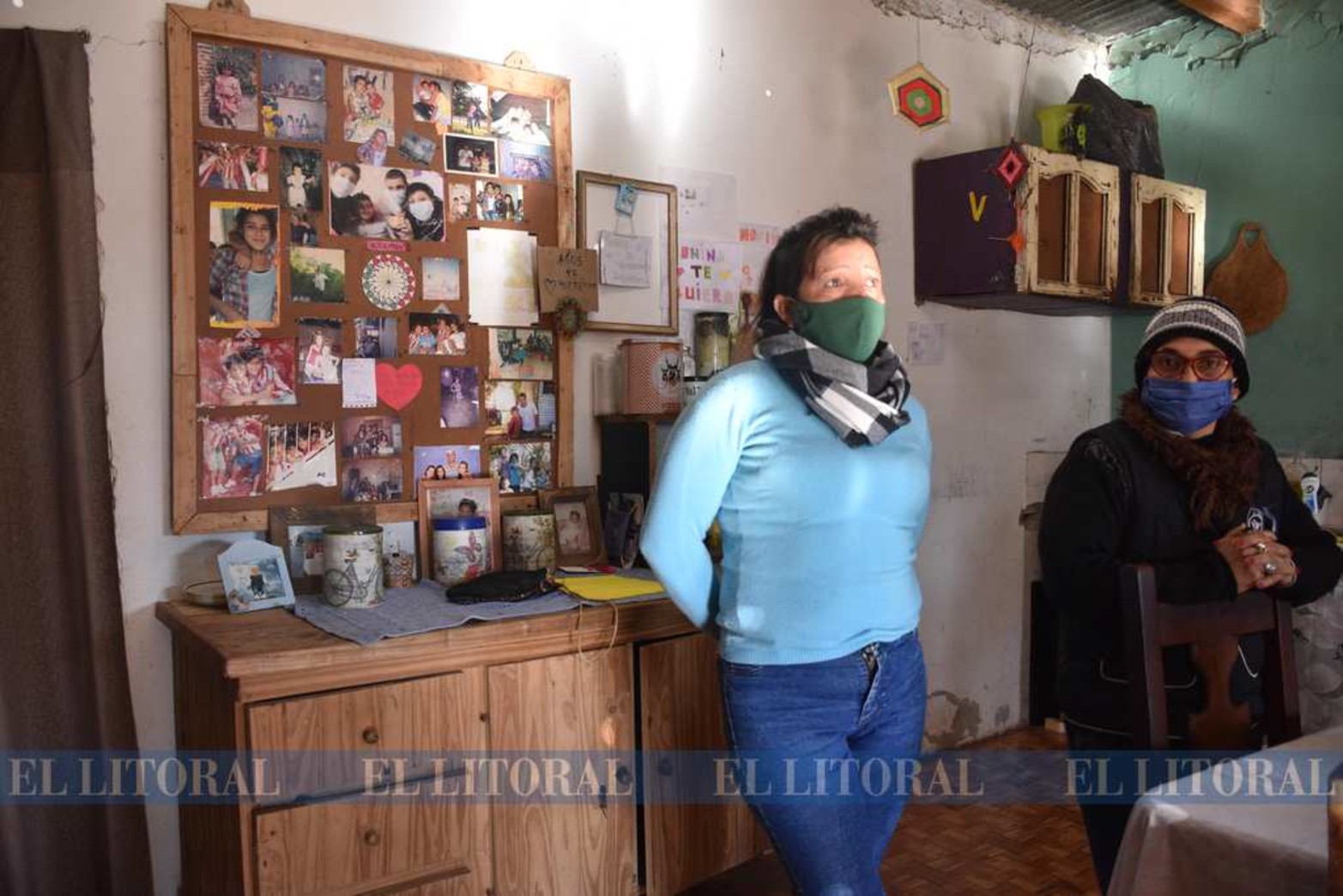 El ángel que los guía. La repentina ida de Agustina de solo 15 años los movilizó para hacer un merendero. Barrio Yapeyú.