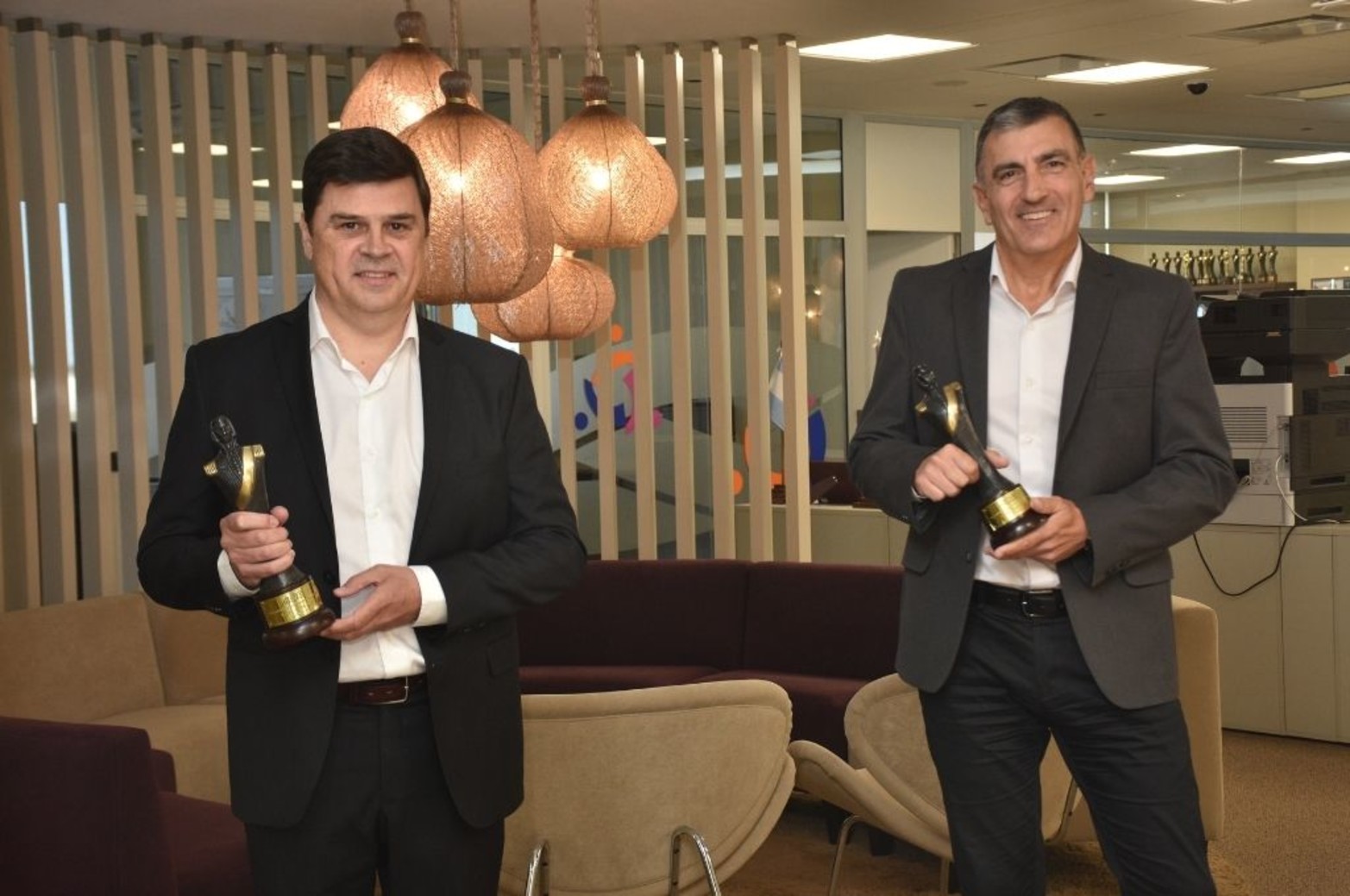 ustavo Birchnner y Armando Giudici. Prevención- Sancor Seguros.