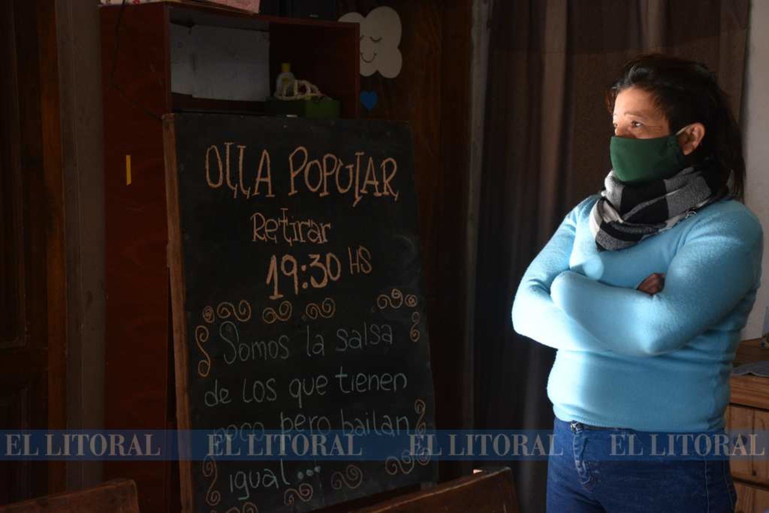 El ángel que los guía. La repentina ida de Agustina de solo 15 años los movilizó para hacer un merendero. Barrio Yapeyú.