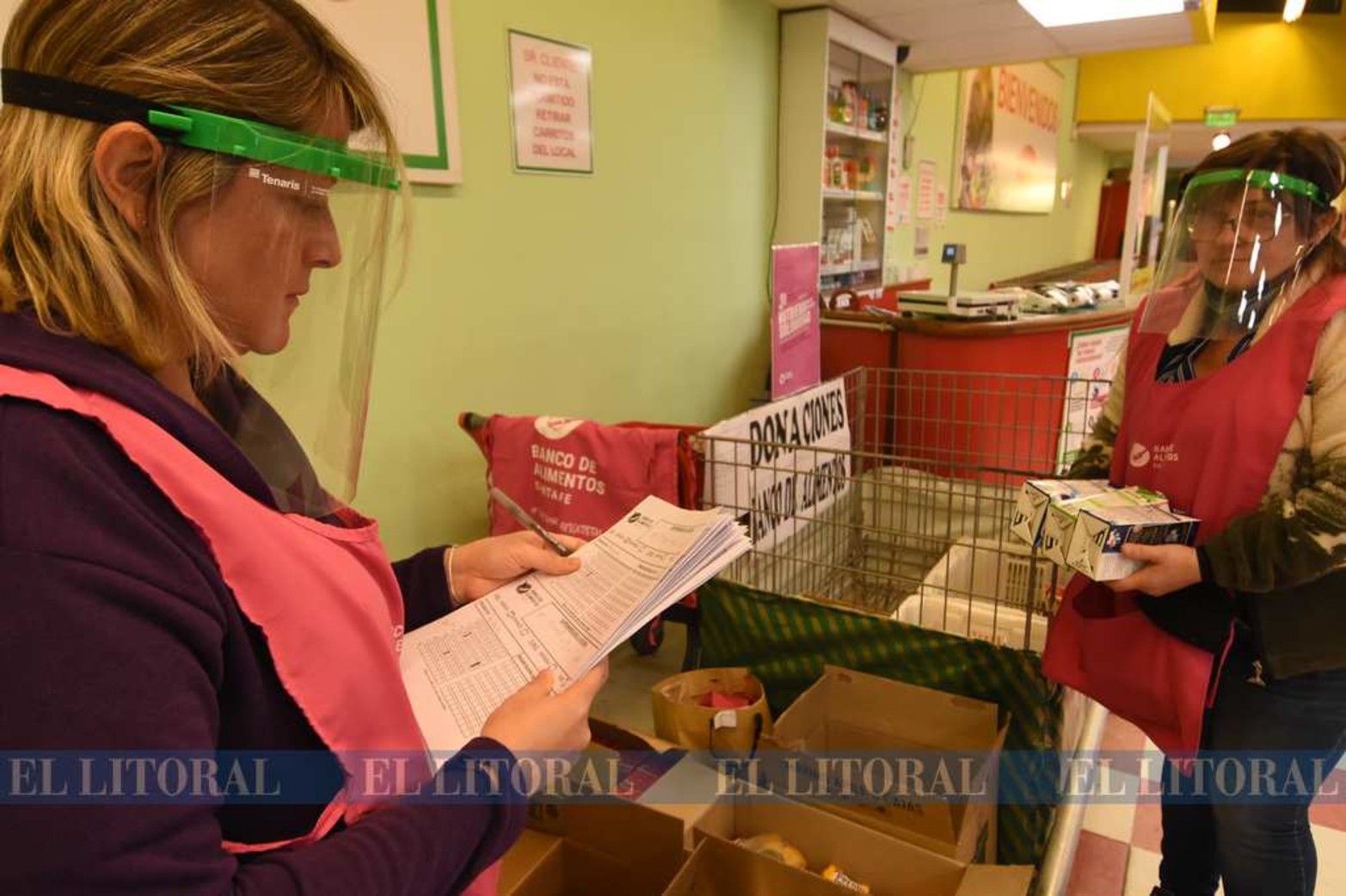 Tercera campaña Nutriendo Solidaridad por seis meses. El acuerdo entre la Cámara Santafesina de Supermercadista lleva adelante la campaña para el Banco de Alimentos.