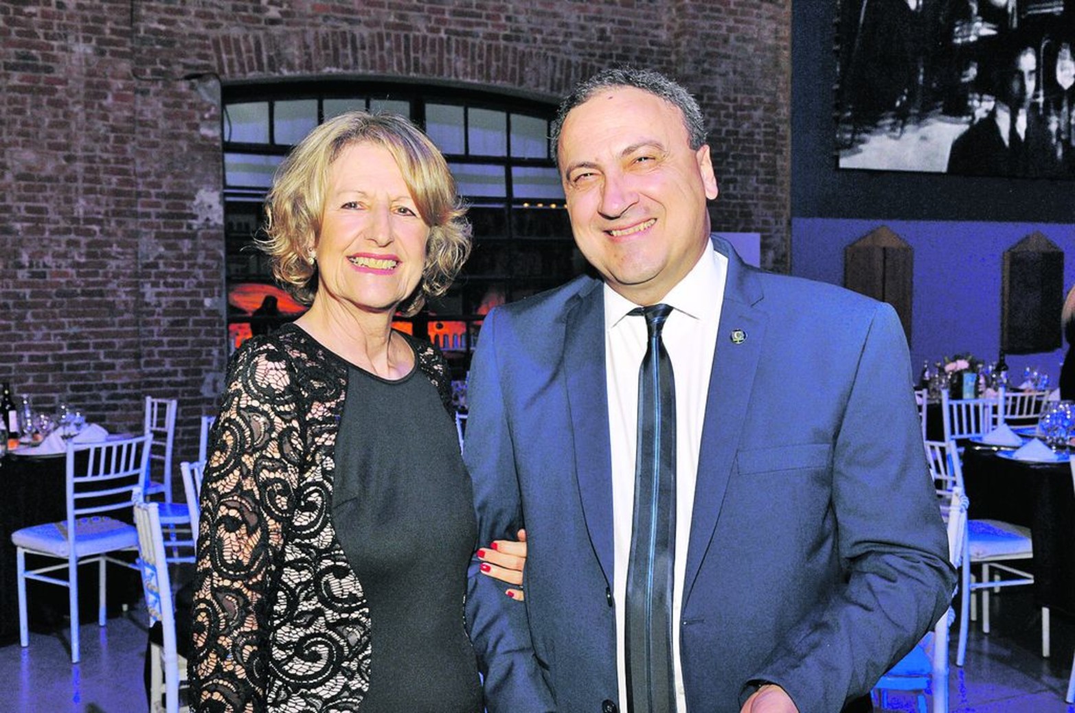 Lili Castelini y Dario Leguizamon