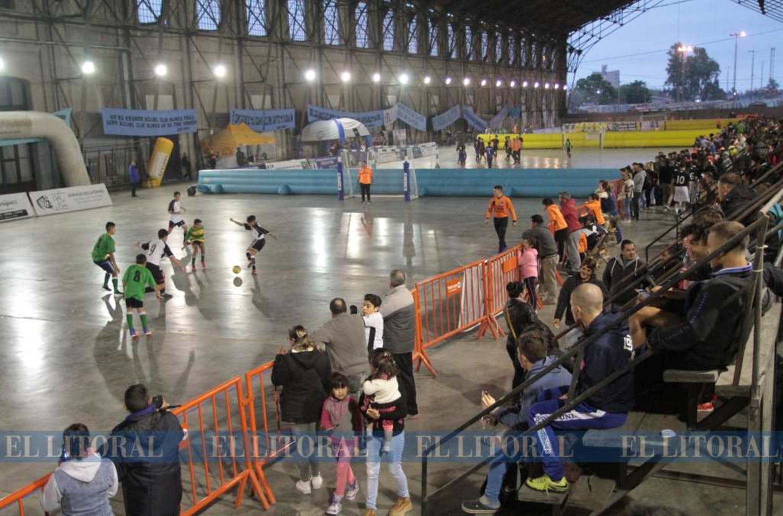 Fútbol infantil, marzo de 2016.