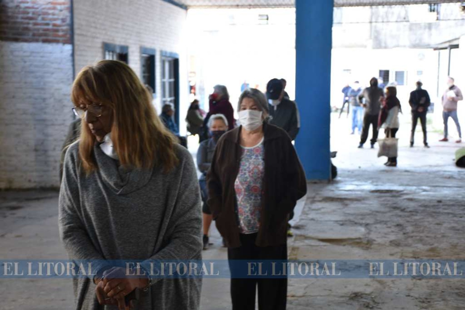 Vecinal Guadalupe. Vacunan a jubilados y pacientes de riesgo
