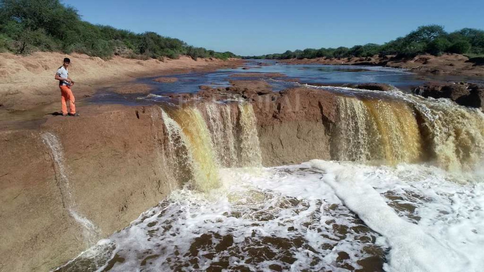 La pesca. Otra de las cualidades que tiene el rústico lugar.