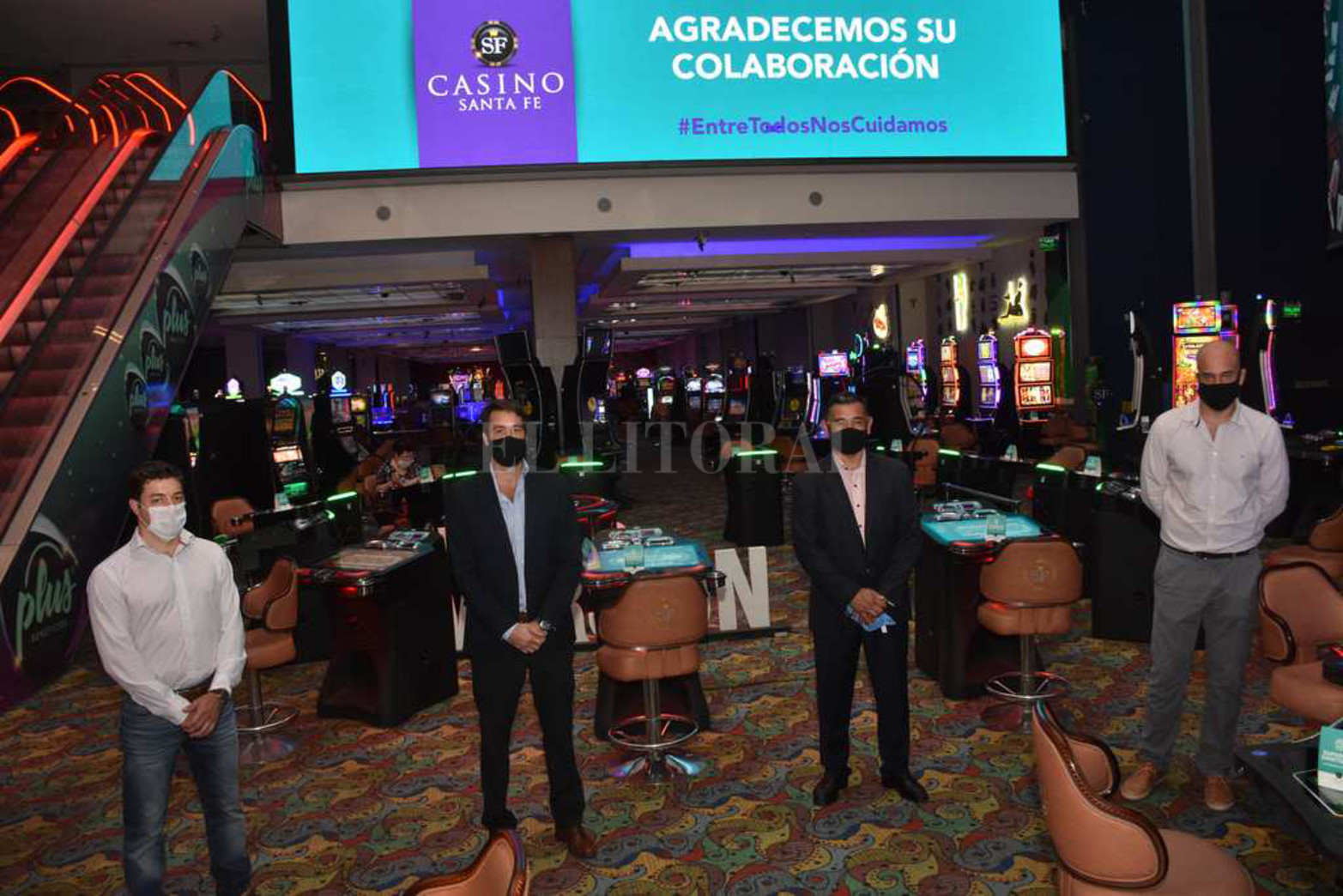 Casino Santa Fe volvió abrir luego de nueve meses.