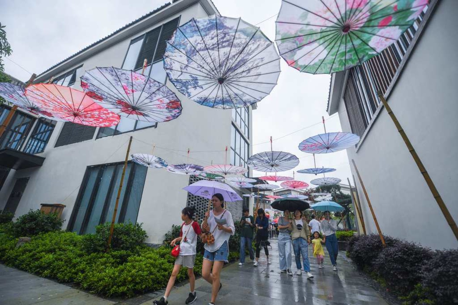 Reapertura de museo. Al este de China, en Hangzhou, van intentando volver a la nueva "normalidad".