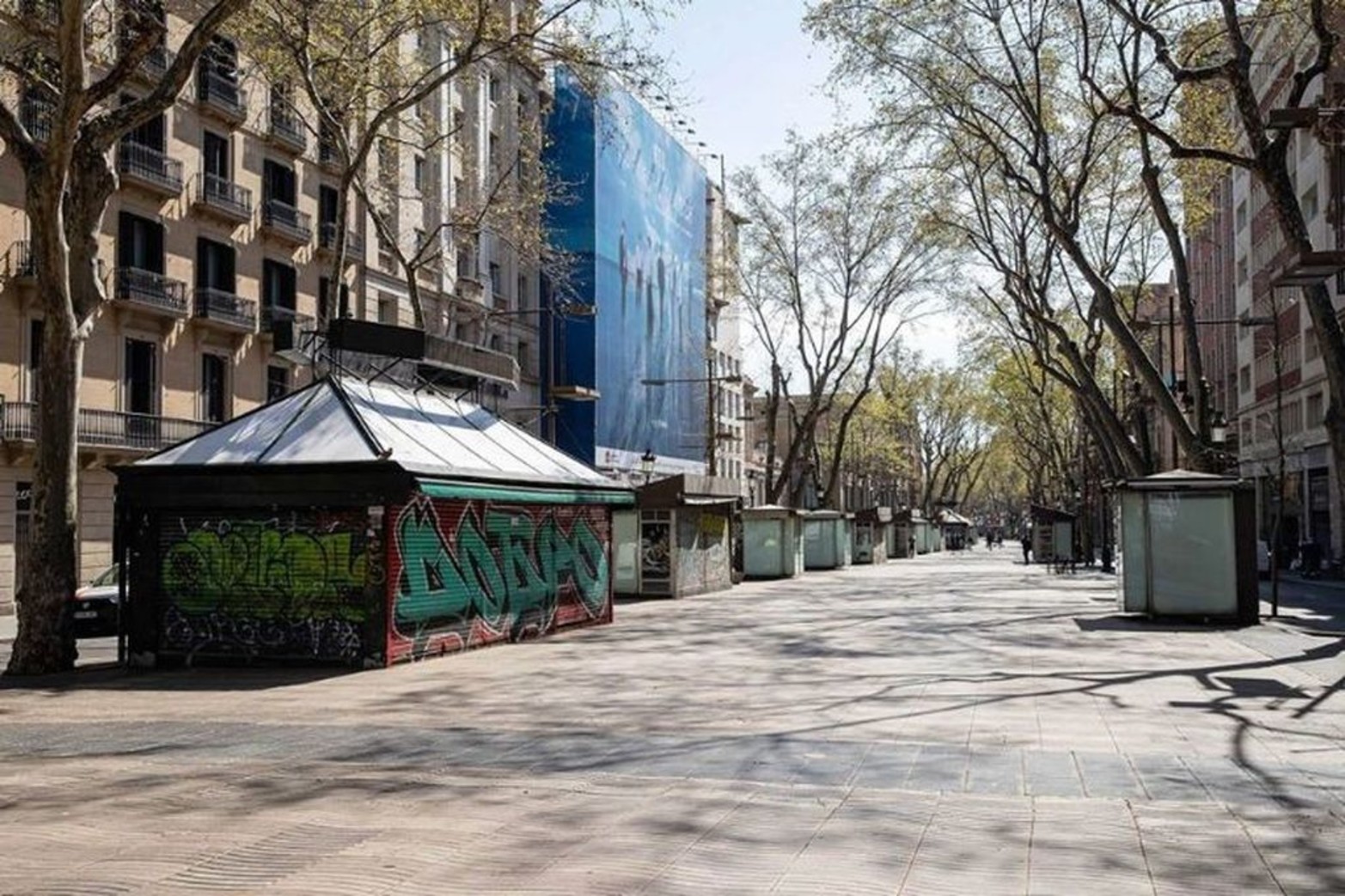 La Rambla, Barcelona, España