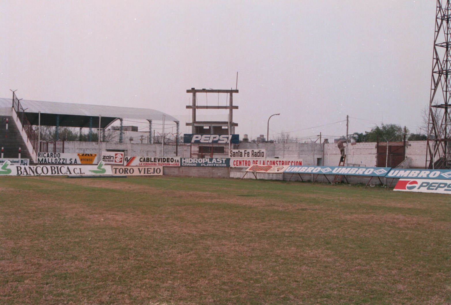 El corner donde hoy está la manga. Así estaba en 1995.