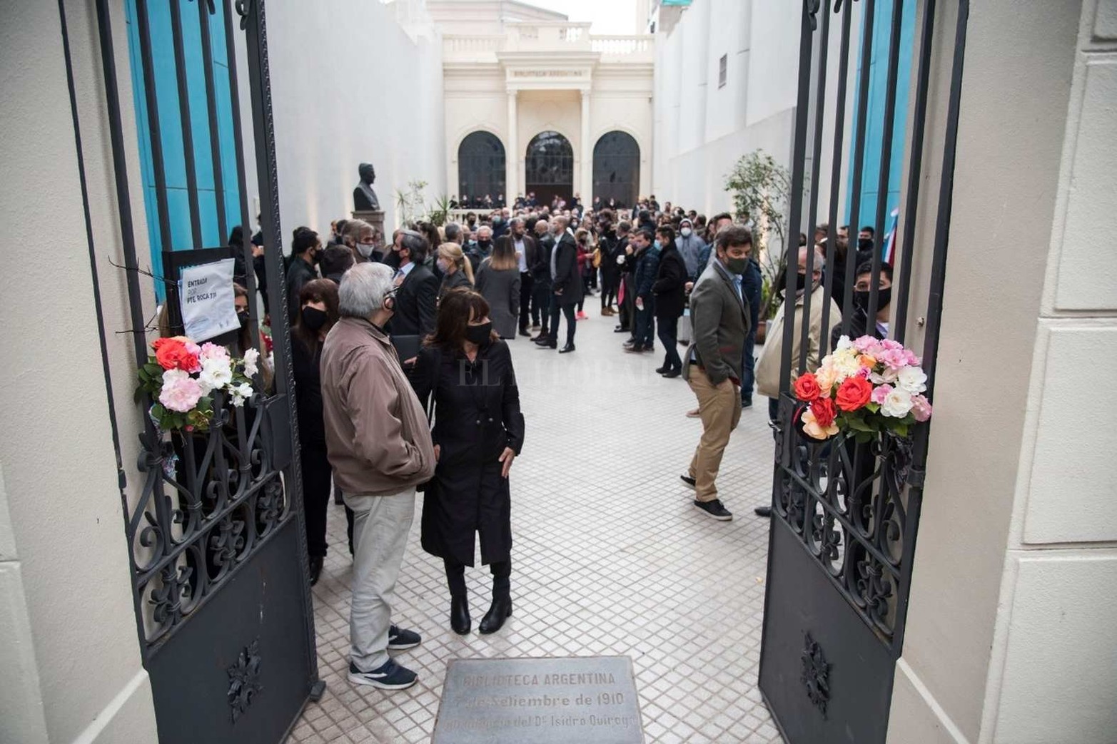 Una de las obras que realizó la gestión de Miguel Lifschitz fue la biblioteca Argentina.