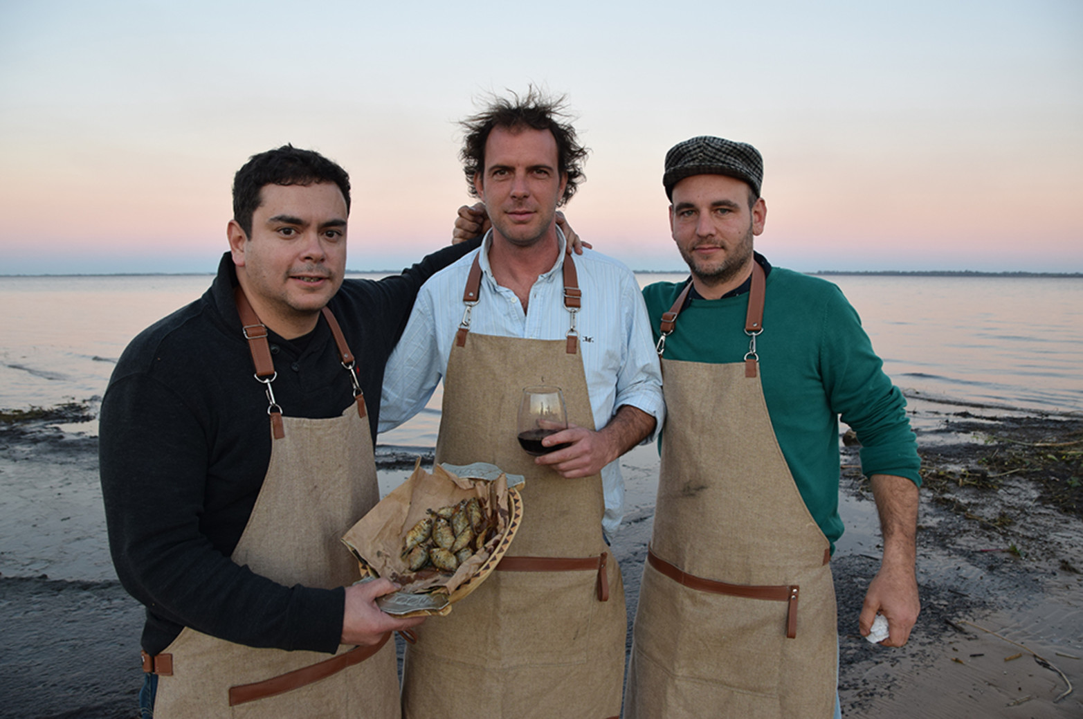 Matías Rivero, Federico Viudez y Sebastián Dalla Costa (Cocina en Altura y Manifiesto Umami)